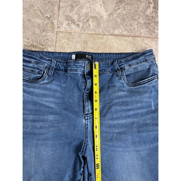 Kut from the Kloth Connie High Rise Ankle Skinny with Raw Hem Size 18 Jeans - Picture 5 of 15